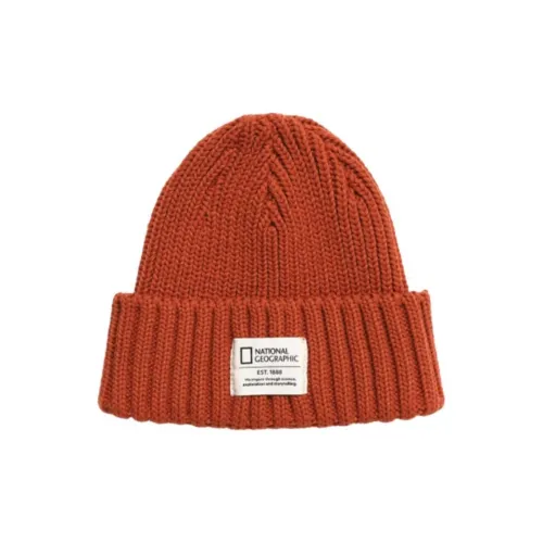 NATIONAL GEOGRAPHIC Шапки-бини Унисекс Солнечный Оранжевый