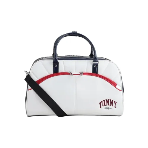 Tommy Hilfiger Сумка из синтетической кожи Boston Спортивная сумка унисекс Белая