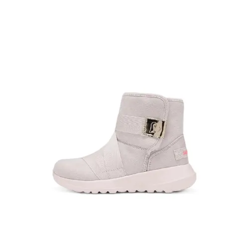 Skechers Kids Нижняя юбка Резистентные Отскок Детские ботинки Детский Светло-розовый