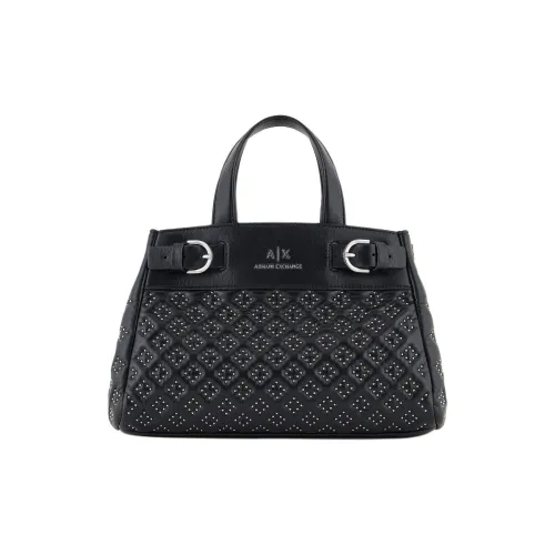 ARMANI EXCHANGEAE Полиэстер Тоут Сумка Сумка для покупок Сумка на плечо Сумка маленькая Женская Черная