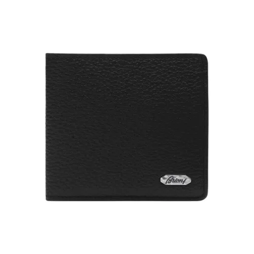 BRIONI Натуральная кожа Кошелек Мужской Черный