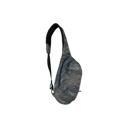 OSPREY Сумка через плечо Переработанный полиэстер Горы Черный Унисекс