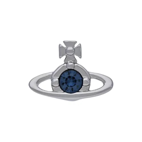 Vivienne Westwood Серьги Brass Stud Унисекс Серебряный