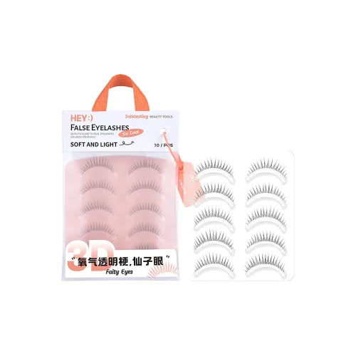 Malian Фея Прозрачный Тонкий STEM Накладные ресницы Подсолнух 5 пар Пачка