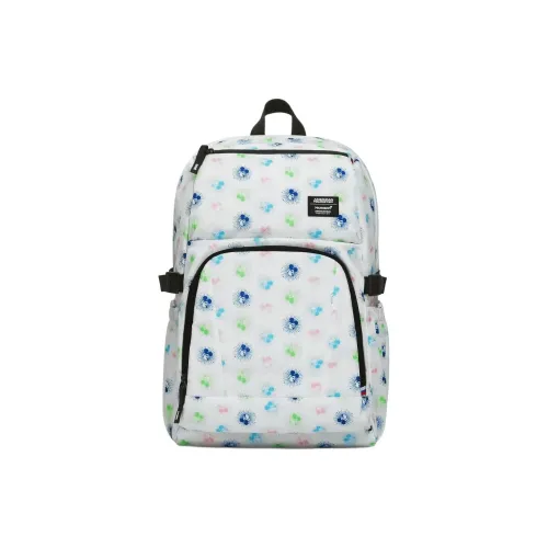 AMERICAN TOURISTER Рюкзаки Белый Микки Маус Следы Унисекс