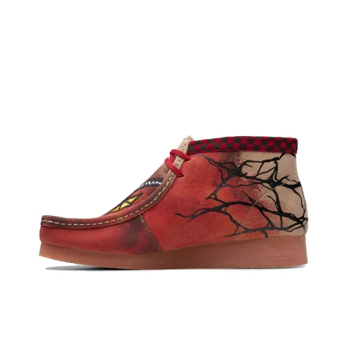 Clarks Wallabee EVO Повседневная обувь Мужская Темно-умбровая