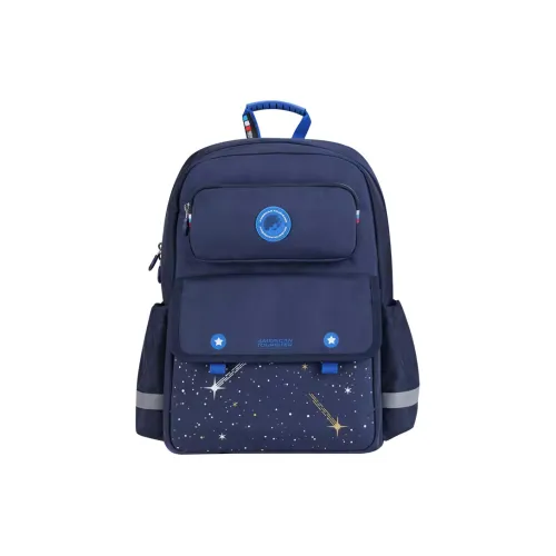 AMERICAN TOURISTER Ткань Рюкзак Детский Черный Синий