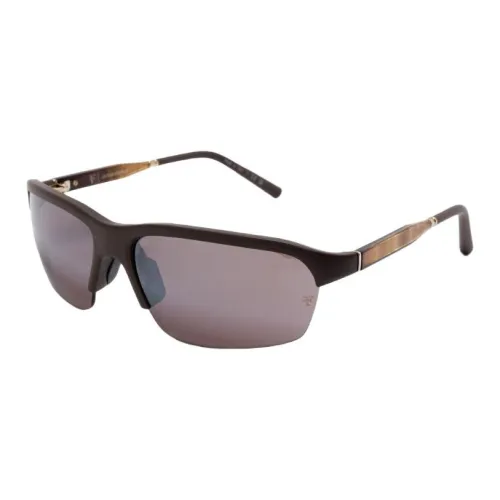 Oliver Peoples Ацетат Нерегулярная форма Солнцезащитные очки Мужской Черный