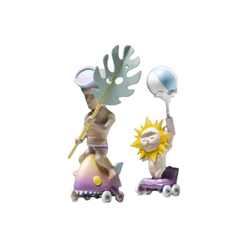 POP MART Heliyan Connection Emerging Ванильный Мальчик Модные Фигурки