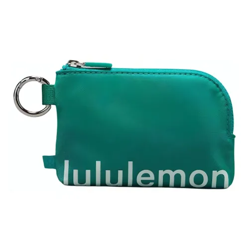 lululemon Переработанный полиэстер Картхолдер Стандартный Унисекс Мятно-зеленый