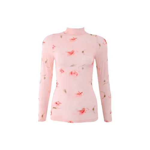 JUNEROSE Undershirt Женские Розовый