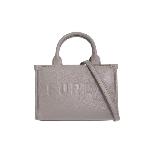 Furla Кожа Сумка через плечо Сумка Женская Серого цвета
