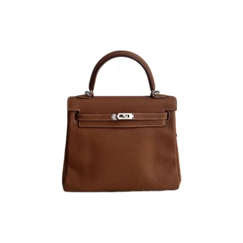 HERMES Kelly Коровья кожа Togo Сумка Kelly Сумка Женская 37 Золото