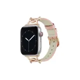 PU Alloy Leather Strap, Pink