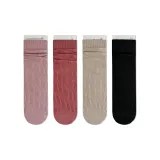 Розовый + Розово-красный + Хаки + Черный