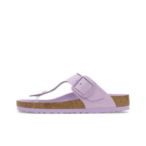 Birkenstock Gizeh Series EVA противоскользящие шлепанцы женские фиолетовые узкий дизайн