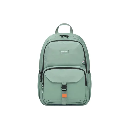 AMERICAN TOURISTER Ткань Рюкзак Унисекс Оливково-зеленый