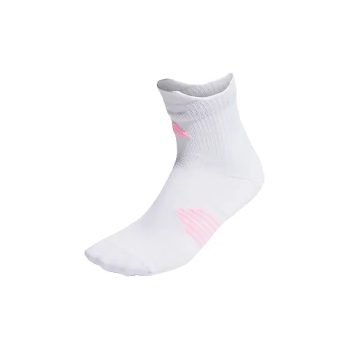 Adidas Белый/Beam Розовый 1 Пачка Мужские Носки до икры MID