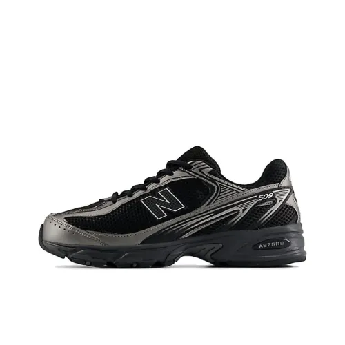 New Balance Беговые кроссовки Низкий верх Черный Серебряный Мужской
