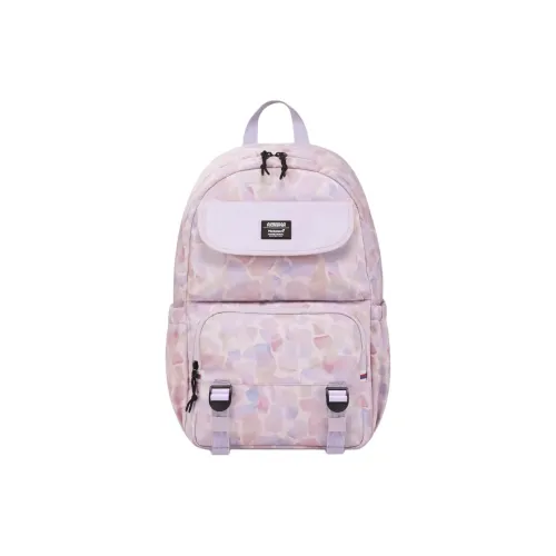 AMERICAN TOURISTER Ткань Рюкзак Детский Розовый С принтом