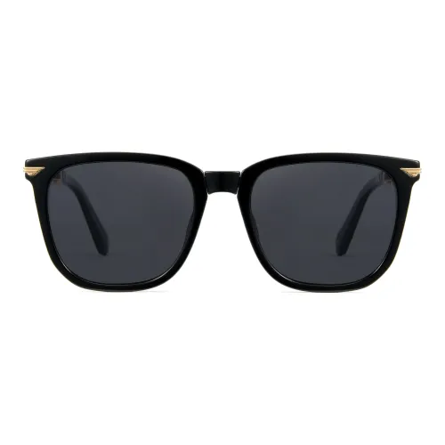 CYXUS TR90 Металлические Солнцезащитные Очки Унисекс Черные