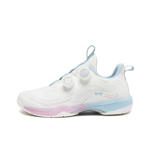 AD Амортизация противоскользящий устойчивый к истиранию увеличивающий высоту низкий отскок обувь для бадминтона с низким верхом унисекс