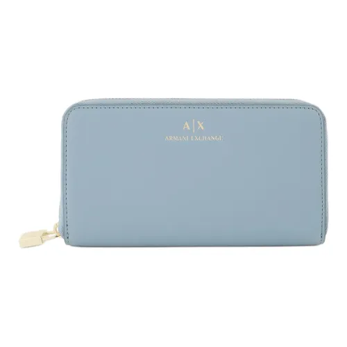 ARMANI EXCHANGEAE Полиэстер Кошелек Женские Небесно-голубой