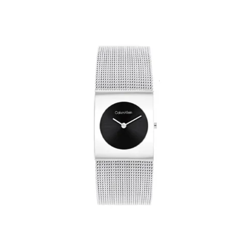 Calvin Klein Women's Watch Кварцевый механизм Стальной ремешок 26,44 мм Черный циферблат