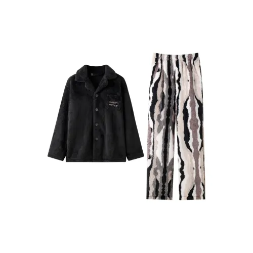 MEONSILL Пижамный комплект мужской черный