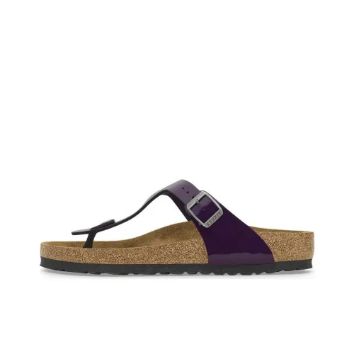 Birkenstock Gizeh Series EVA противоскользящие шлепанцы женские фиолетовые узкий дизайн