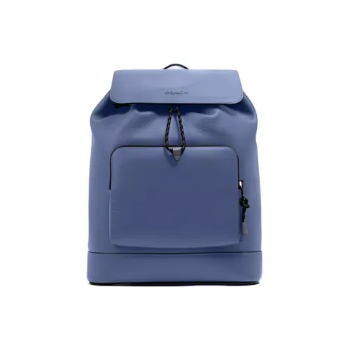 COACH GRAIN LEATHER Рюкзак Большой Женский Туманный пурпурный