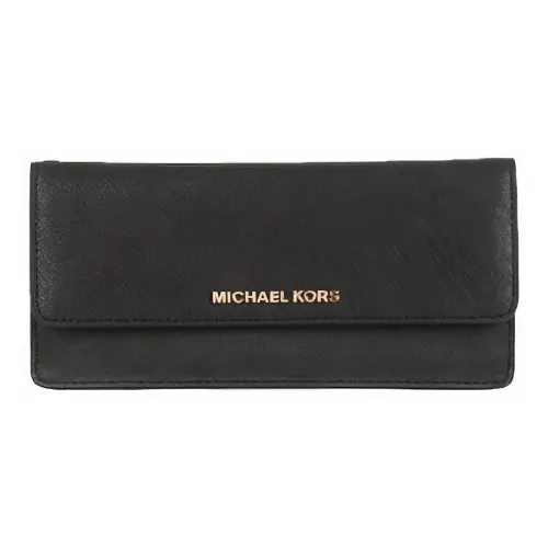 MICHAEL KORS MICHAEL KORS Luggage Collection Кожа Кошелек Стандартный Женский Черный