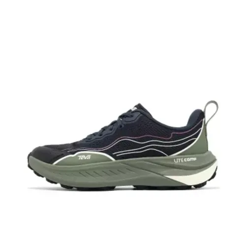 Teva Беговые кроссовки Low Top Черные Женские