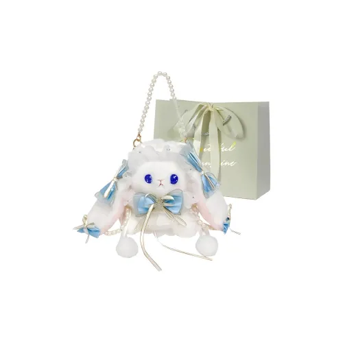 JIANGLIDA Плюшевая сумка через плечо стандартная женская синяя розовая фиолетовая черная