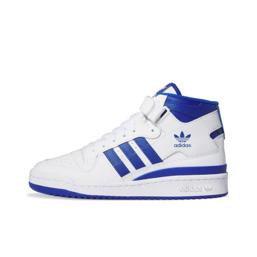 Adidas Originals Forum Mid Топ Скейтборд Кроссовки Мужские Синие Белые