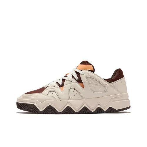 Erke Версия 2,0 Устойчивые к истиранию противоскользящие низкие кеды для скейтбординга Мужские Мокко Серый Egg-Nog