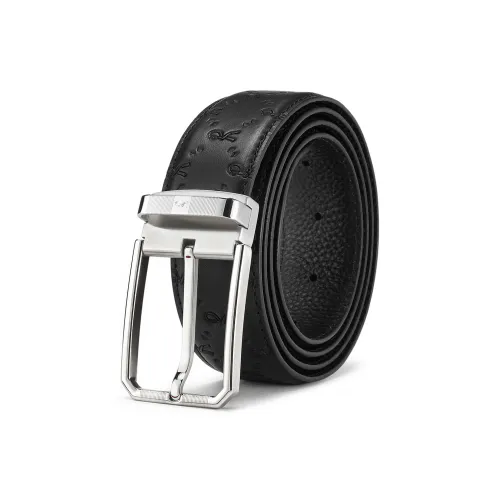 Roberta Di Camerino Ремни из коровьей кожи Мужской Черный 3,45CM