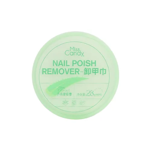 Miss Candy Nail Tool Collection Лосьоны для снятия лака для ногтей 48 шт