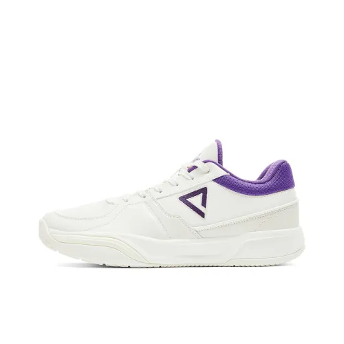 PEAK Баскетбольные кроссовки Low Top Айвори Фиолетовый Мужской