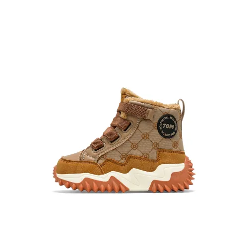 TALKING TOM Slip-resistant Anti KICK Abrasion-resistant Thermal High Top Детские ботинки для малышей
