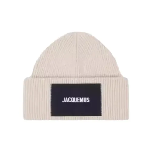 Jacquemus Шерсть Полиамид Beanies Унисекс Бежевый