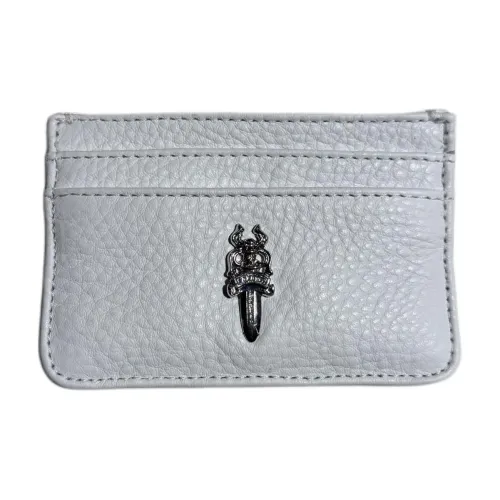 Chrome Hearts Кожа Картхолдер Унисекс Белый