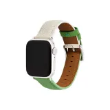 Зелёный и экрю