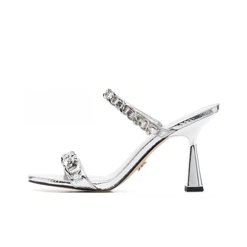 MICHAEL KORS Clara Слипоны Женские Серебряные