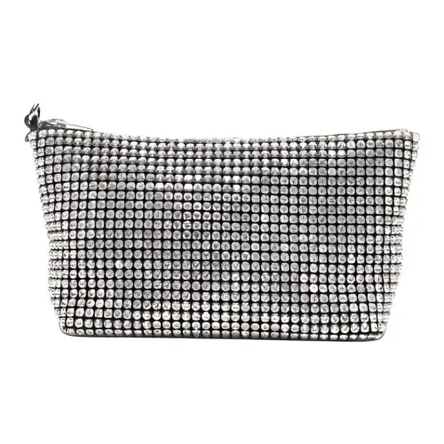 Alexander Wang Crystal Glass Clutch Женское Серебро