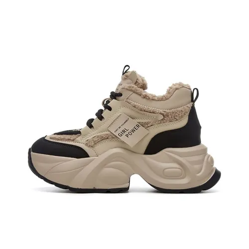 DAPHNE Low Топ Толстая подошва Кроссовки Женские