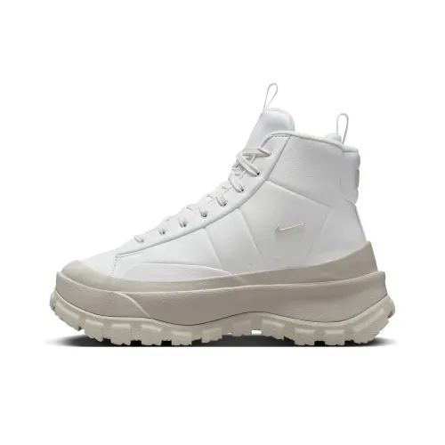 Nike Blazer Mid Slip Resistant Abrasion Resistant MID Топ Casual Unisex White