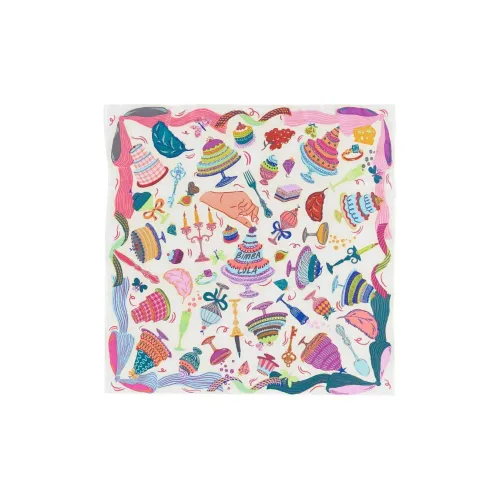 Bimba Y Lola Переработанный полиэстер Шелковые шарфы для женщин Многоцветный