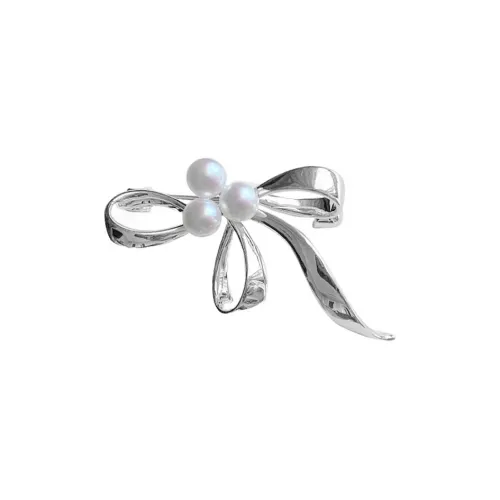 NATURALLYJOJO Броши из пресноводного жемчуга серия Women's Silver