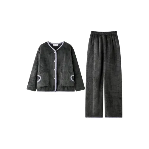 MEONSILL Пижамный комплект женский темно-серый